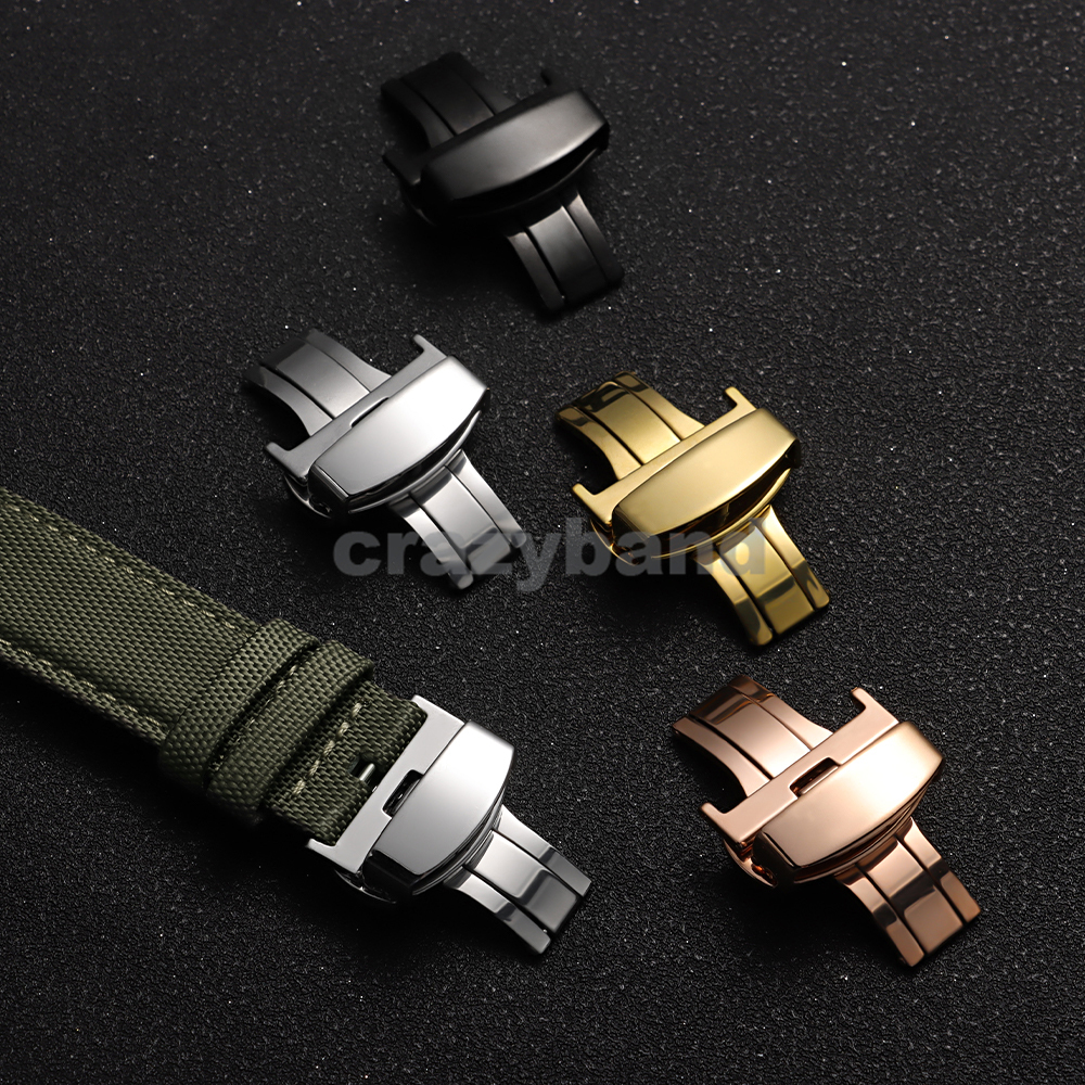 Stainless Steel Universal Butt - مراجعة Butterfly Clasp Deployant وسعره
