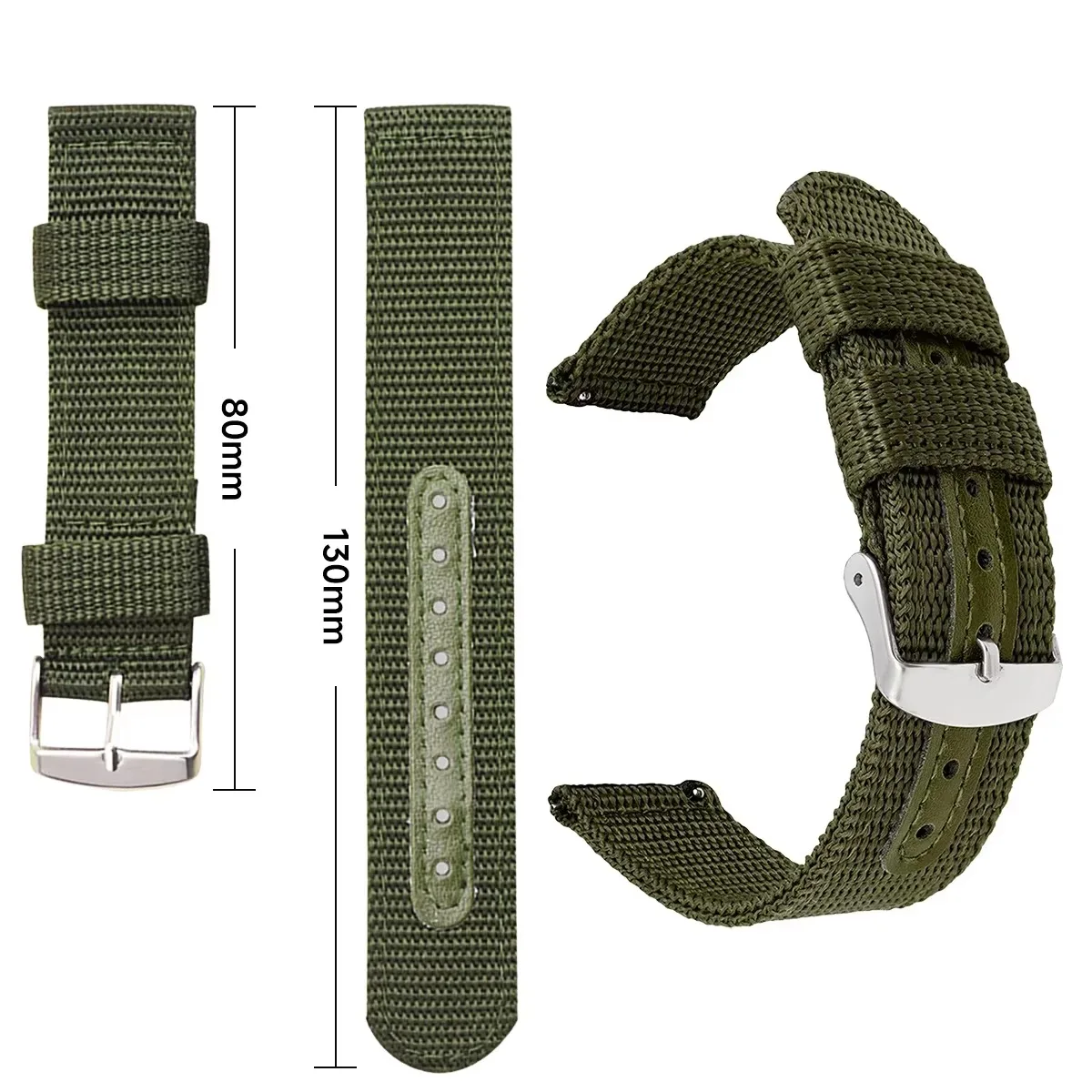 High Quality Nylon Canvas Watc - مراجعة Canvas Strap Watch وسعره