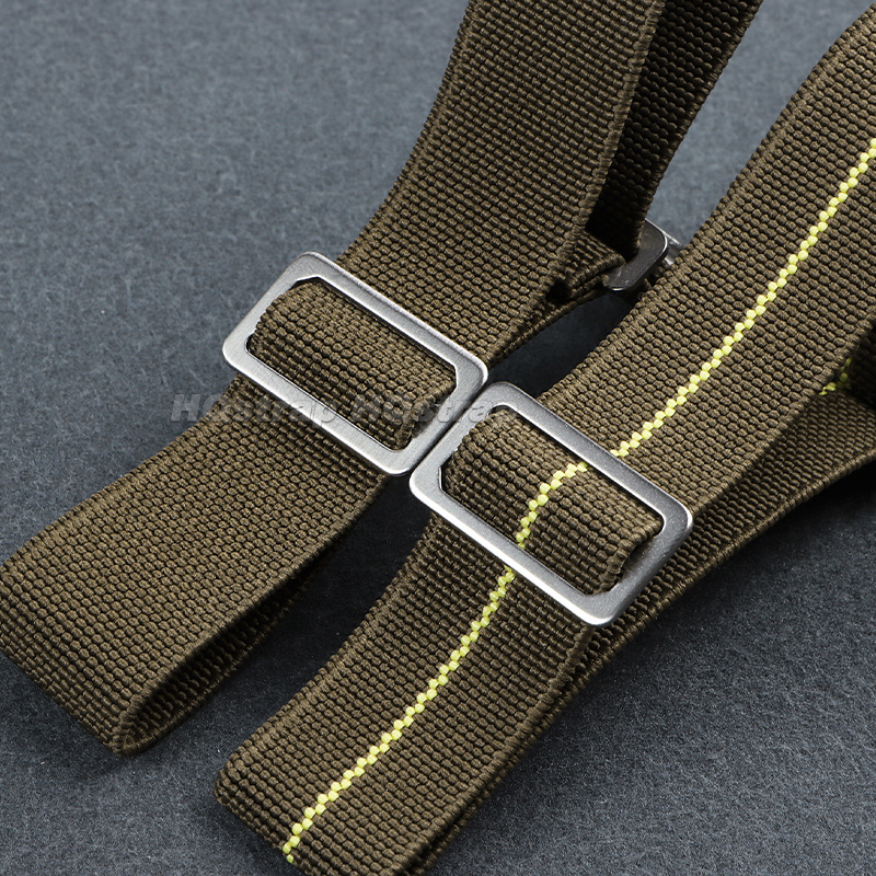 18/20/22mm Elastic Nylon Watch - مراجعة Parachute Strap Elastic وسعره