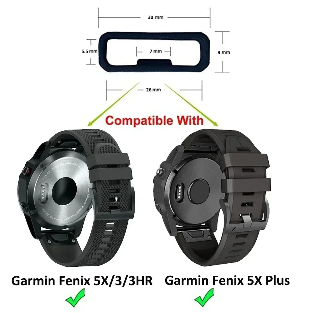 26mm Silicone Holder Retainer  - مراجعة Silicone Watch Band 22Mm وسعره