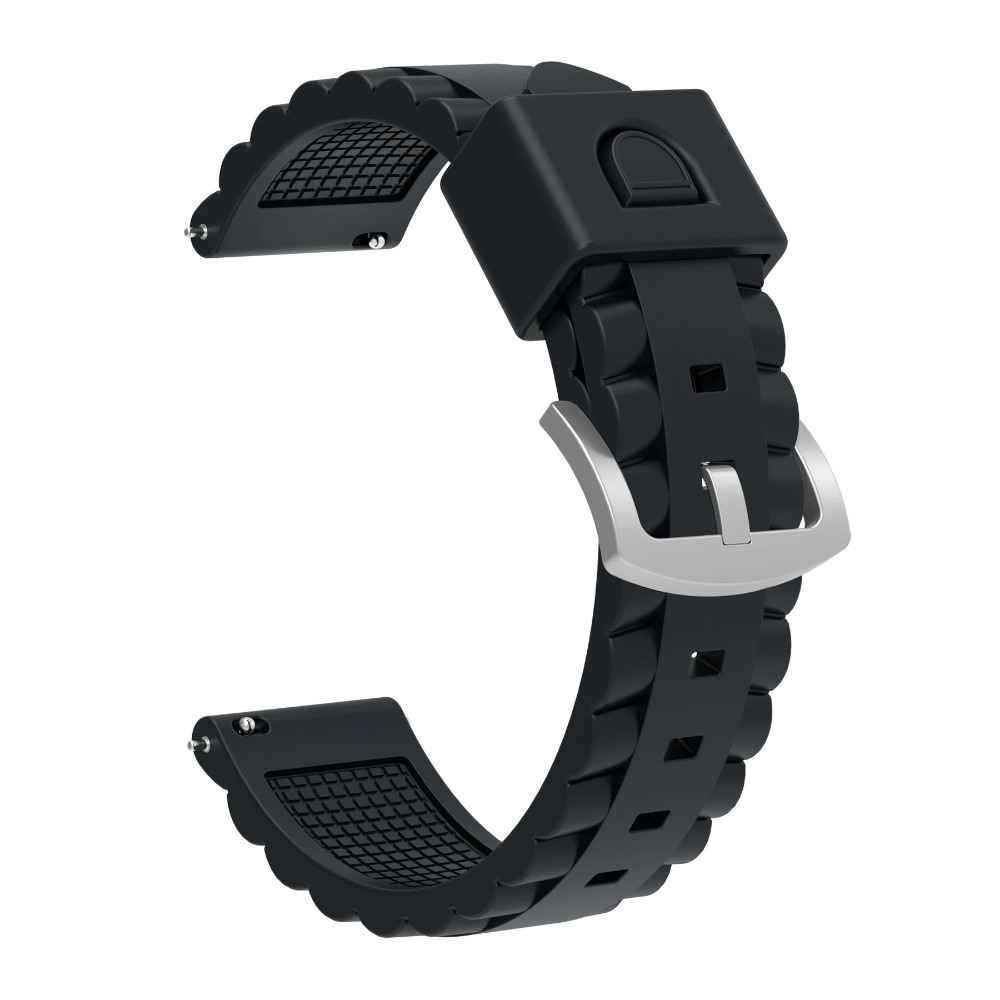 Soft Silicone Strap For 20mm 2 - مراجعة Silicone Watch Band 22Mm وسعره