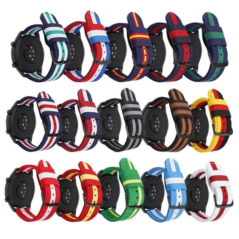 Nylon Watch Strap 20mm 22mm Qu - مراجعة Canvas Strap Watch وسعره