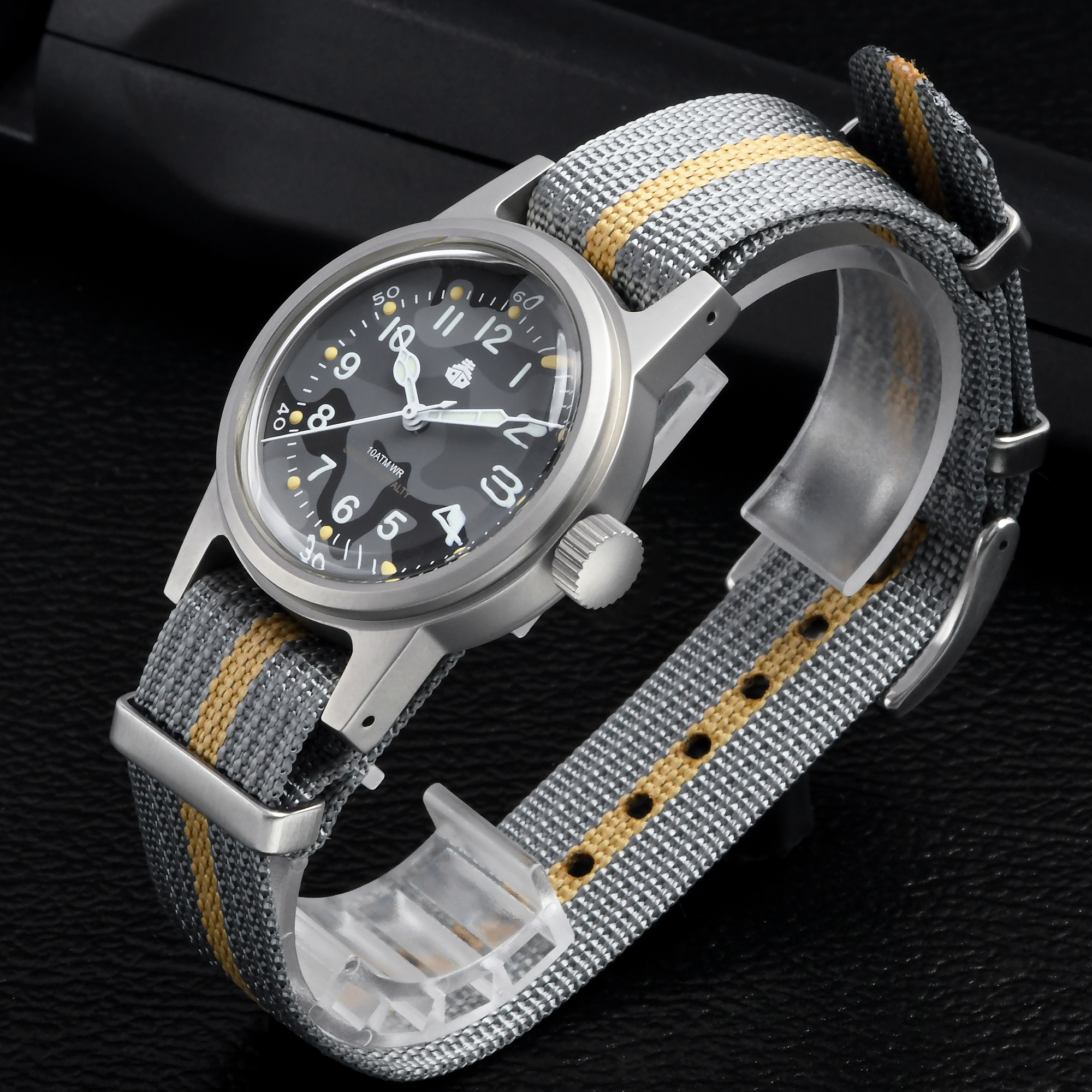 TEKAPO Replica World War II Re - مراجعة Canvas Strap Watch وسعره