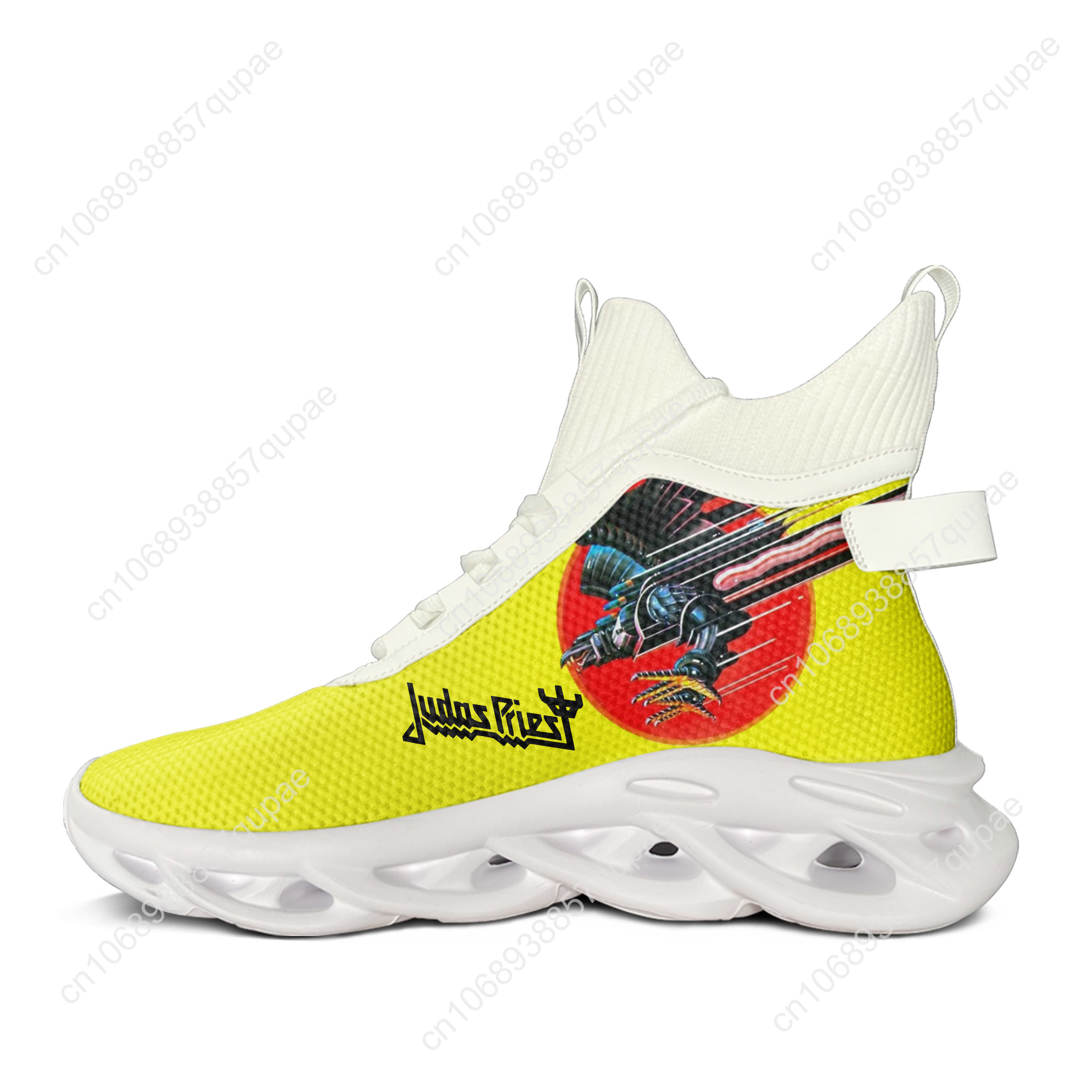 Judas Priest High Top Flats Sn - مراجعة Mesh Strap Metal وسعره