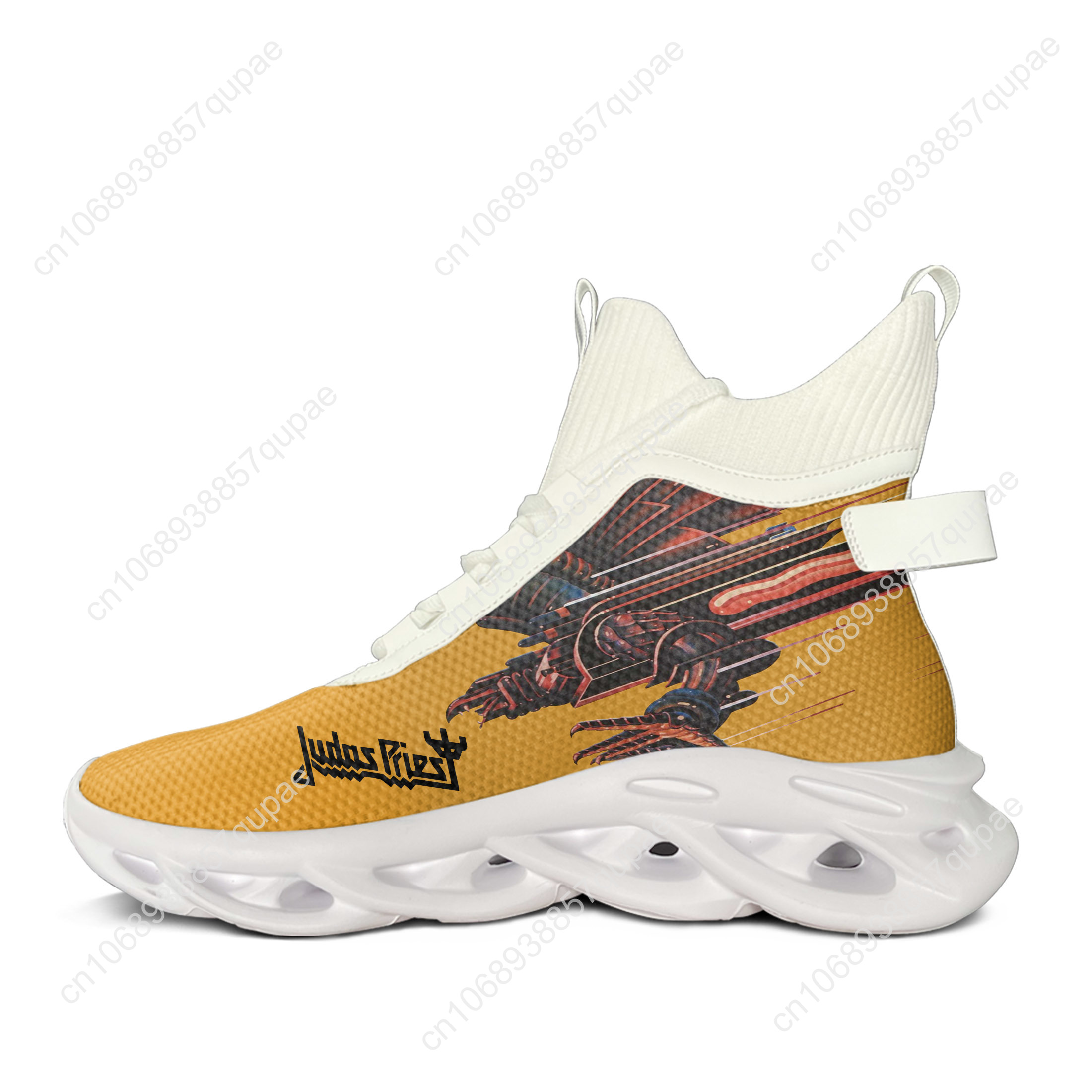 Judas Priest High Top Flats Sn - مراجعة Mesh Strap Metal وسعره
