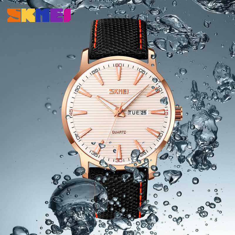 SKEMI Multifunctional Waterpro - مراجعة Canvas Strap Watch وسعره