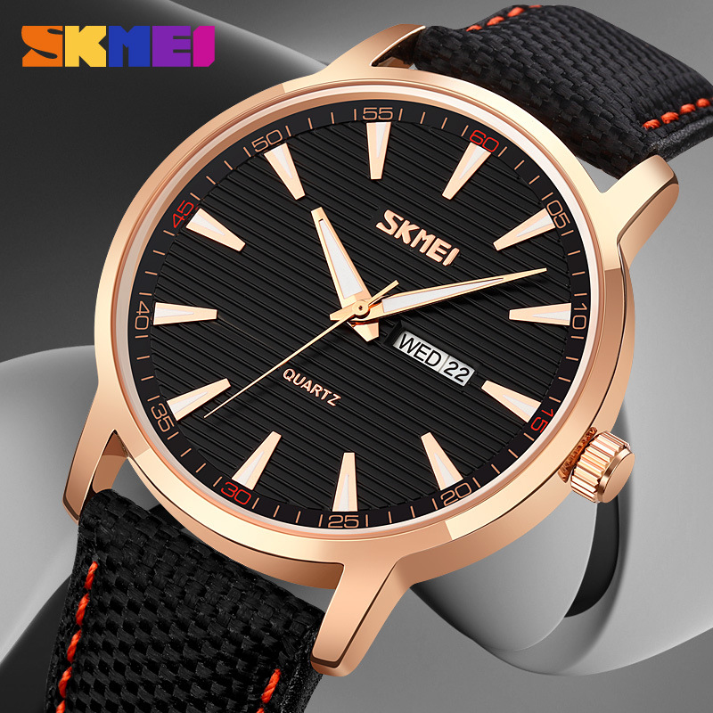 SKEMI Multifunctional Waterpro - مراجعة Canvas Strap Watch وسعره
