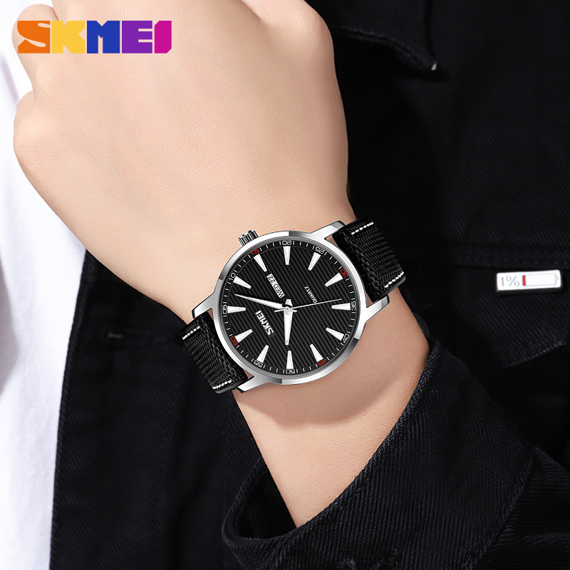 SKEMI Multifunctional Waterpro - مراجعة Canvas Strap Watch وسعره