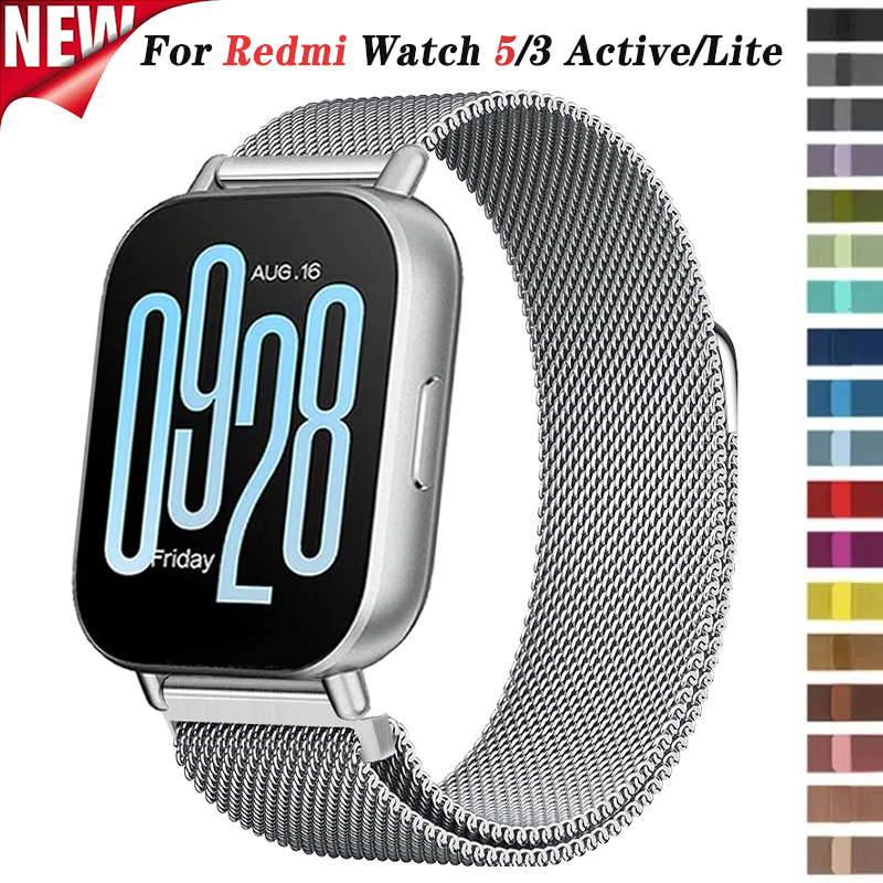 Milanese Strap for Xiaomi Redm - مراجعة Milanese Loop Magnetic وسعره
