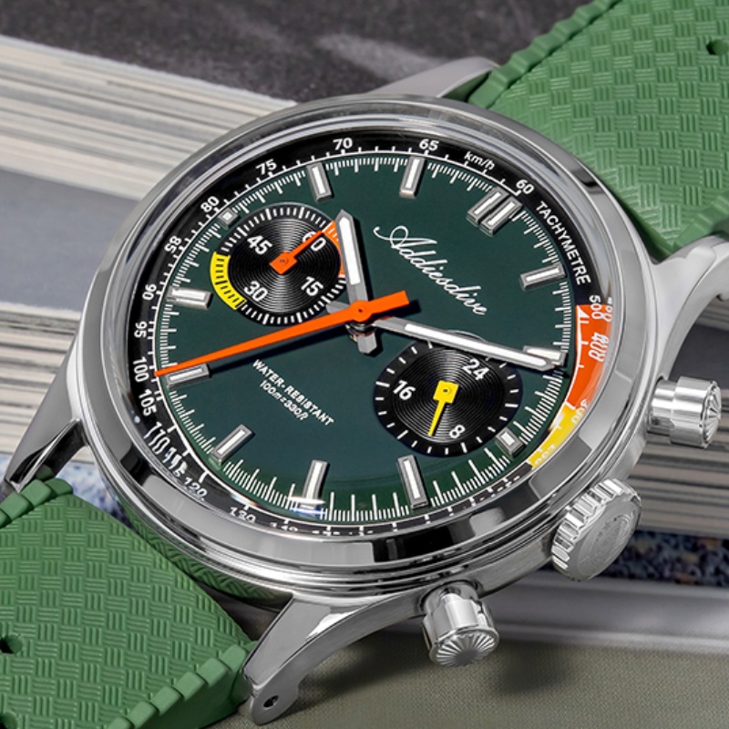 ADDIESDIVE 2025 NEW TOP 38mm M - مراجعة Rubber Strap Diver وسعره
