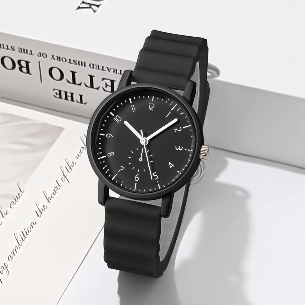 New Women Watches Fashion Sili - مراجعة Silicone Band Women وسعره