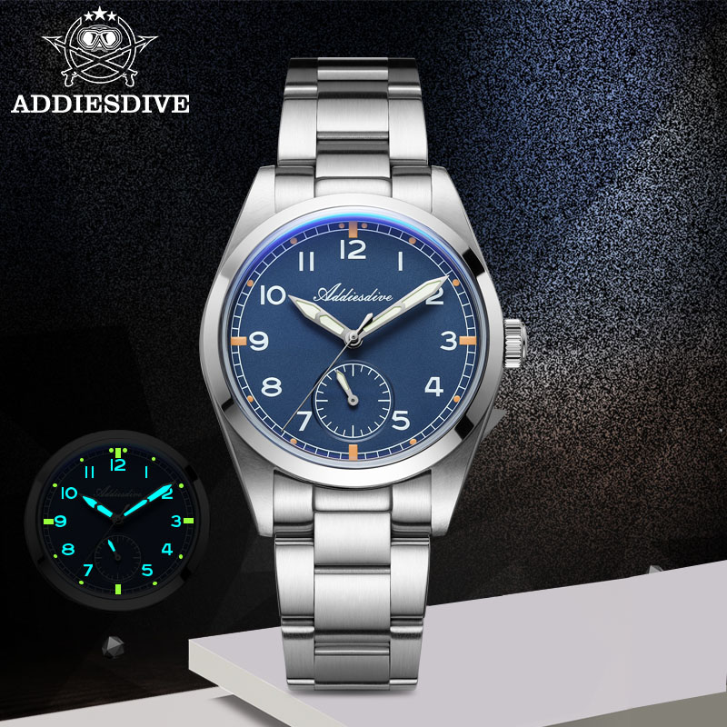 ADDIESDIVE 36mm Men's Quartz W - مراجعة Stainless Bracelet Diver وسعره