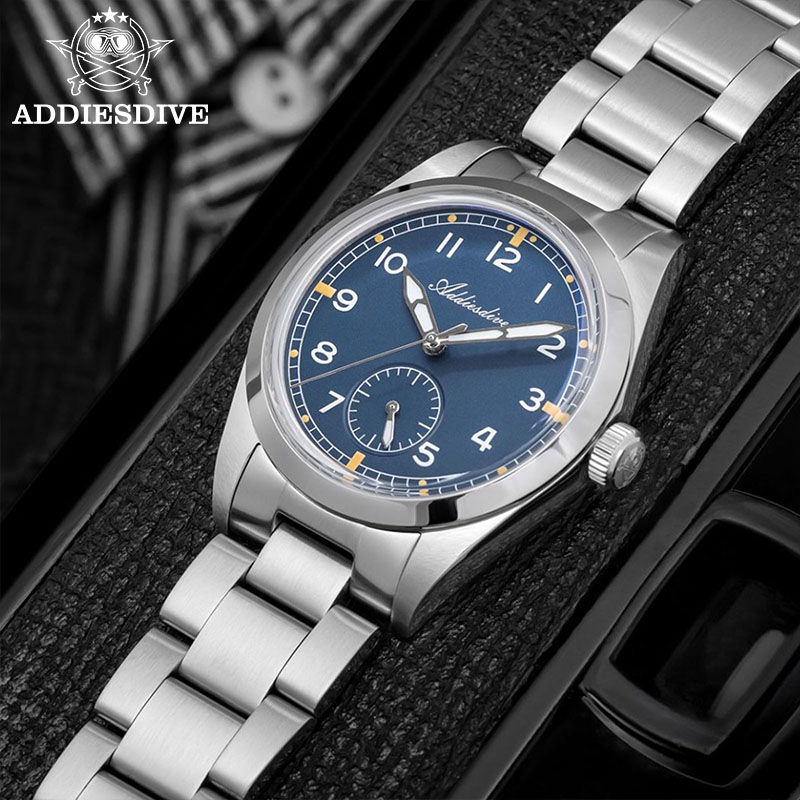 ADDIESDIVE 36mm Men's Quartz W - مراجعة Stainless Bracelet Diver وسعره