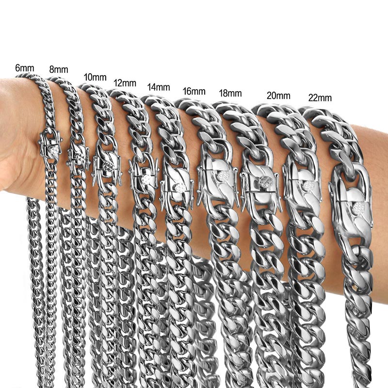 316L Stainless Steel Miami Cur - مراجعة Butterfly Clasp Deployant وسعره