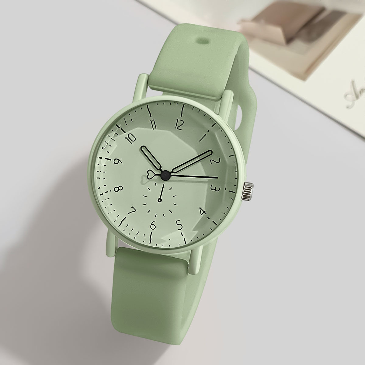Fashion Arabic Dial Women Quar - مراجعة Silicone Band Women وسعره