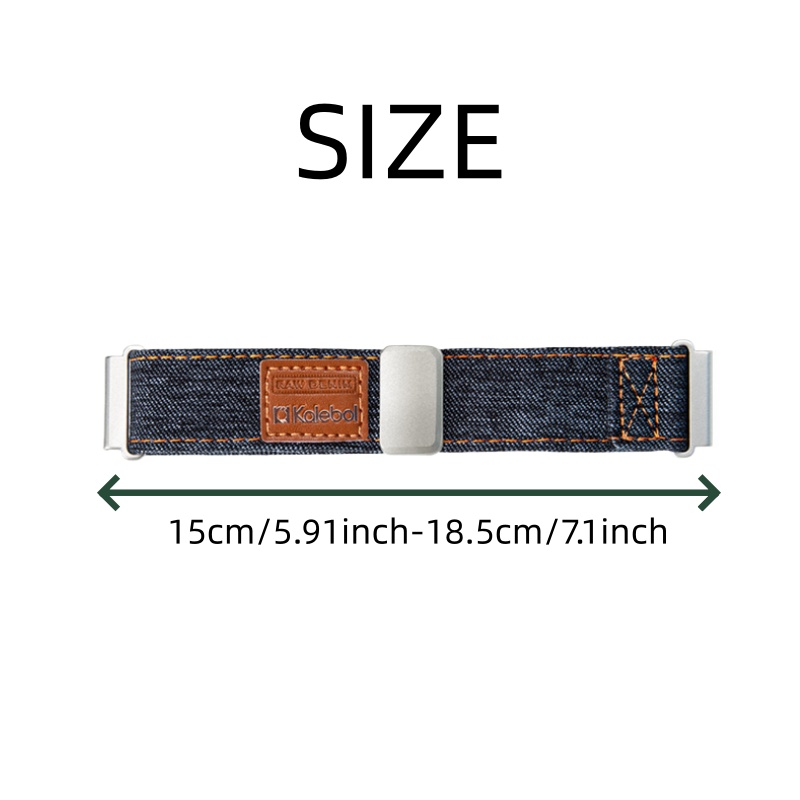 Magnetic Bands for Amazfit Fal - مراجعة Canvas Strap Watch وسعره
