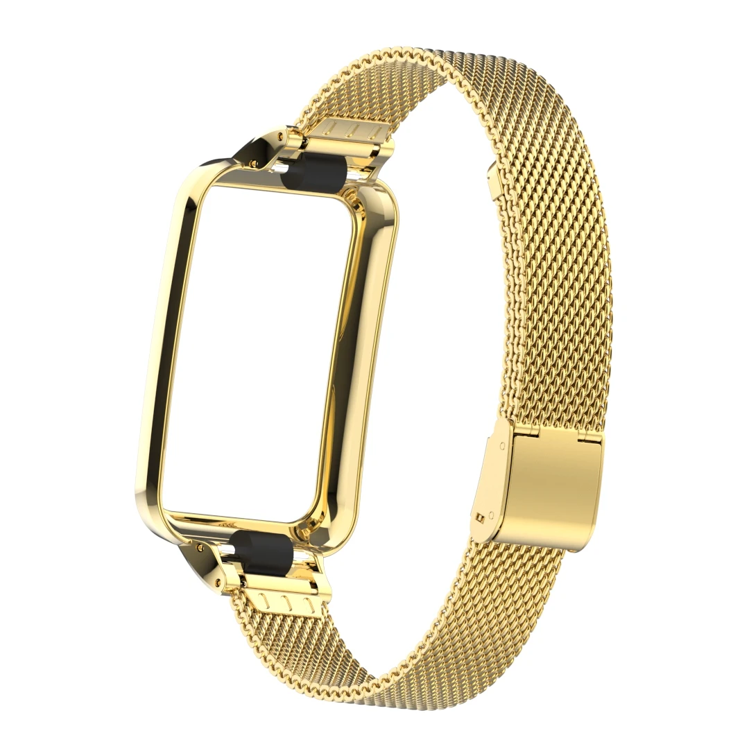 Suitable for Oppo Band 2 Stain - مراجعة Mesh Strap Metal وسعره