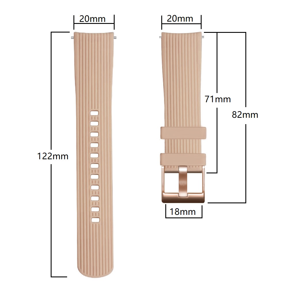 For Huawei GT2 42mm SmartWatch - مراجعة Silicone Watch Band 22Mm وسعره