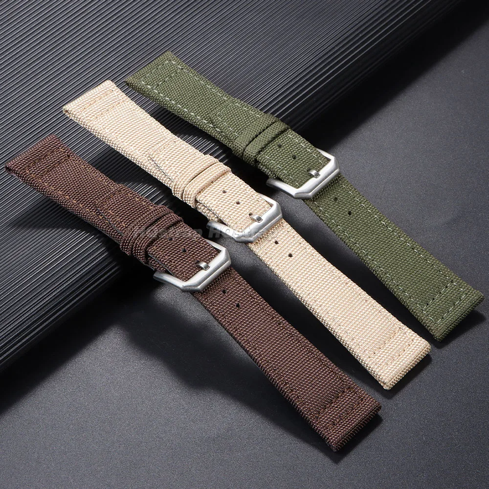 Nylon Canvas Watch Strap for I - مراجعة Nato Strap Nylon وسعره