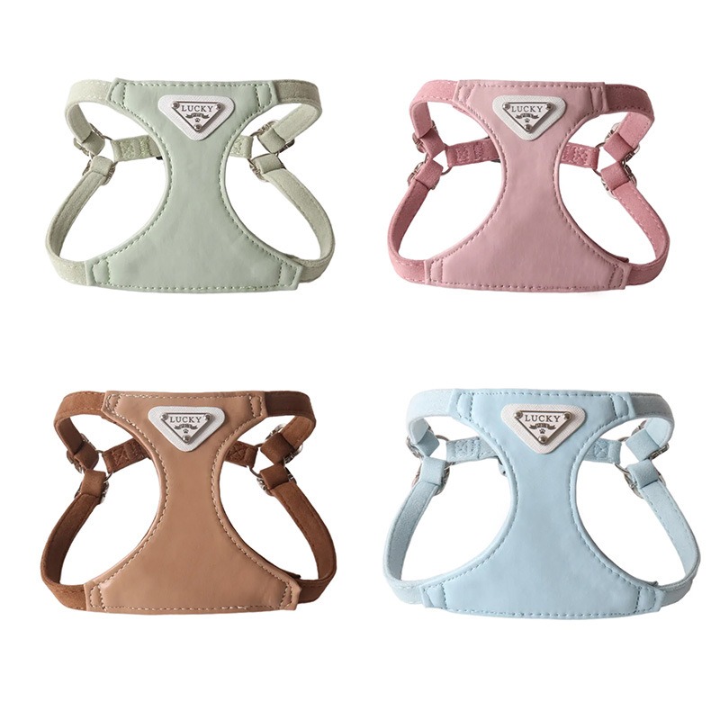 Macaron Chest Harness PU Vest  - مراجعة Leather Strap Quick Release وسعره