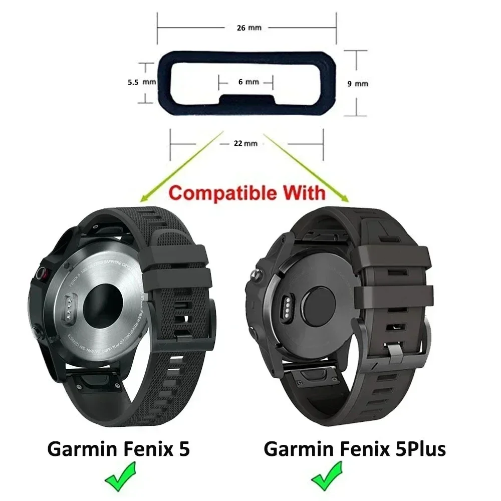 For Garmin Forerunner 945/935/ - مراجعة Silicone Watch Band 22Mm وسعره