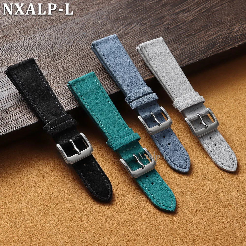 Durable Suede Cowhide Watch St - مراجعة Suede Strap Watch وسعره