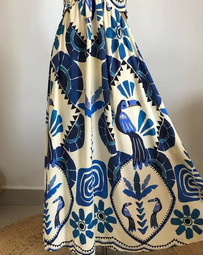 Summer Dress Woman  Vintage Tr - مراجعة Tropic Strap Vintage وسعره