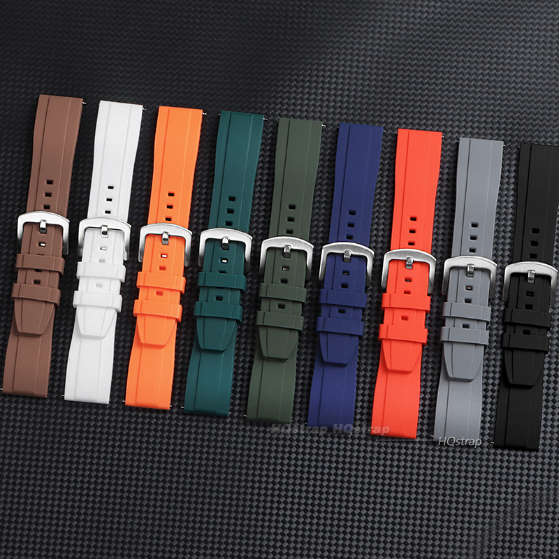 Premium Silicone Watch Band Qu - مراجعة Rubber Strap Diver وسعره