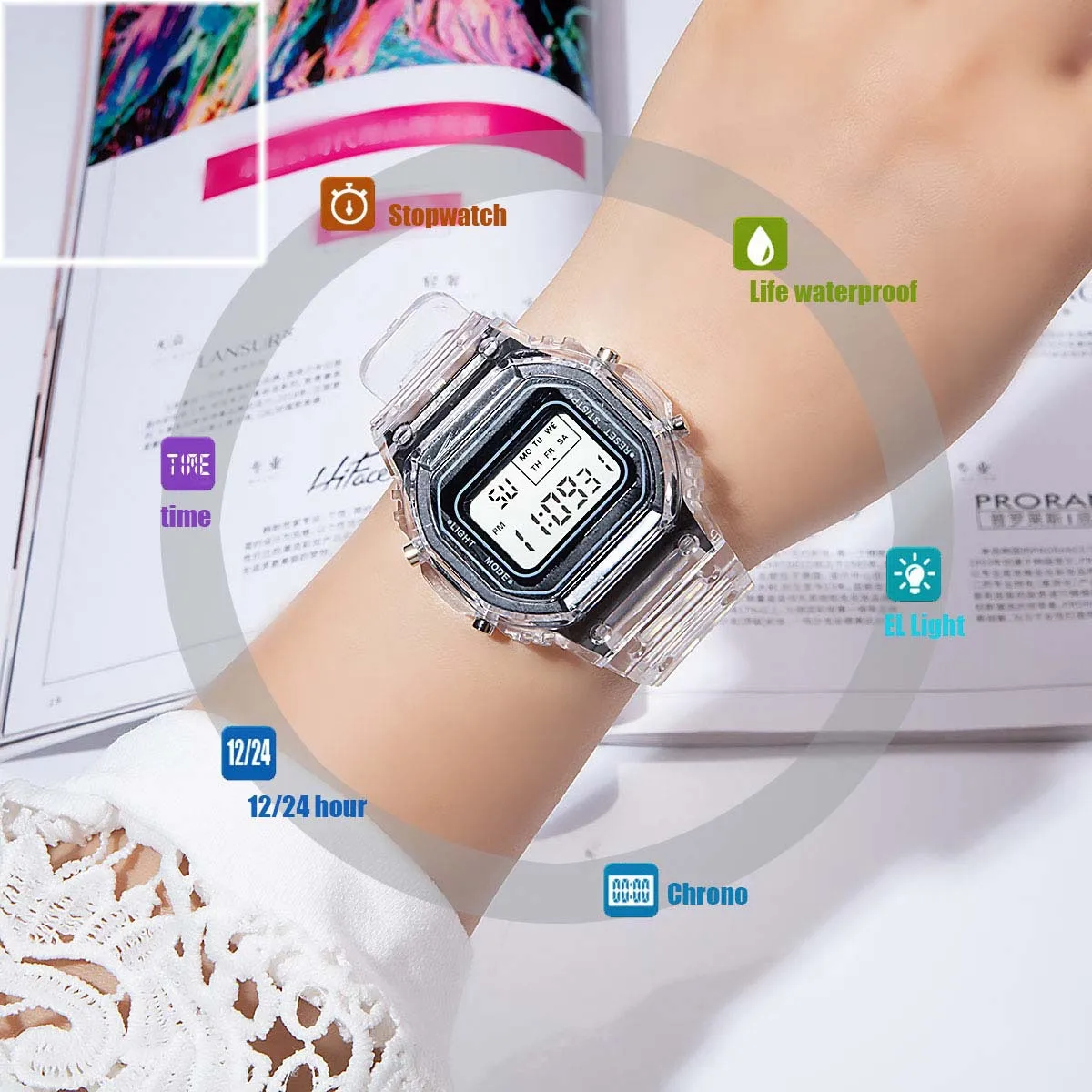 PCV/F91W Steel Strap Watch LED - مراجعة Tropic Strap Vintage وسعره