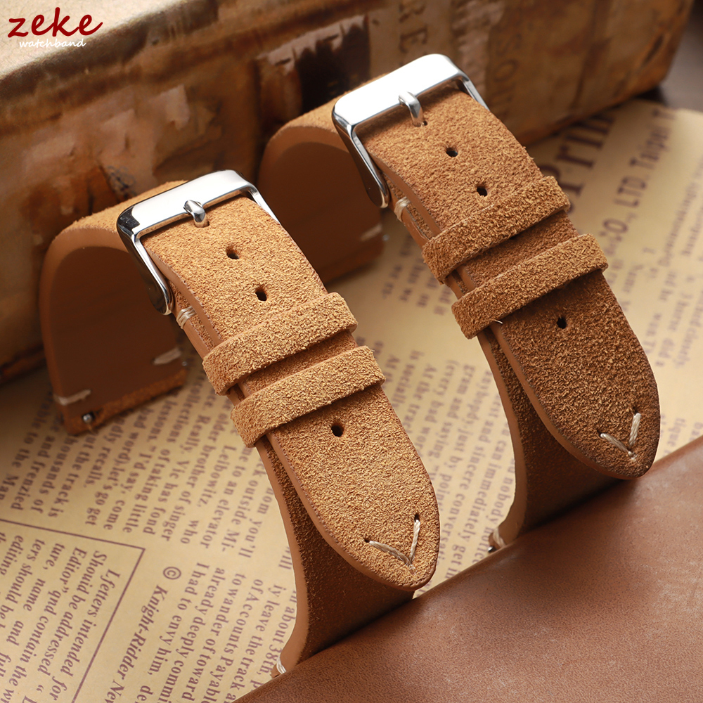 Vintage Soft Suede Leather Str - مراجعة Suede Strap Watch وسعره
