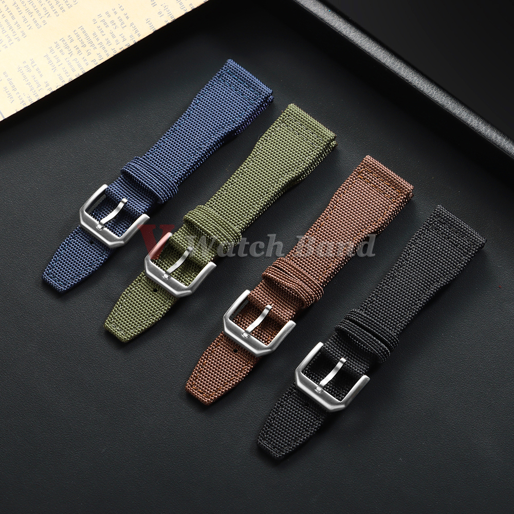 20mm 21mm 22mm Nylon Canvas Wa - مراجعة Canvas Strap Watch وسعره