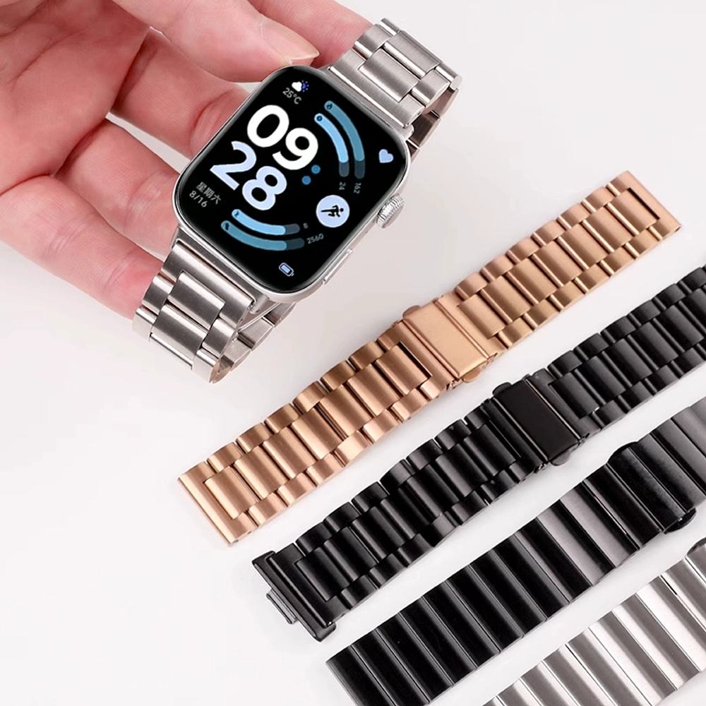 Luxurious Bands for Redmi Watc - مراجعة Butterfly Clasp Deployant وسعره
