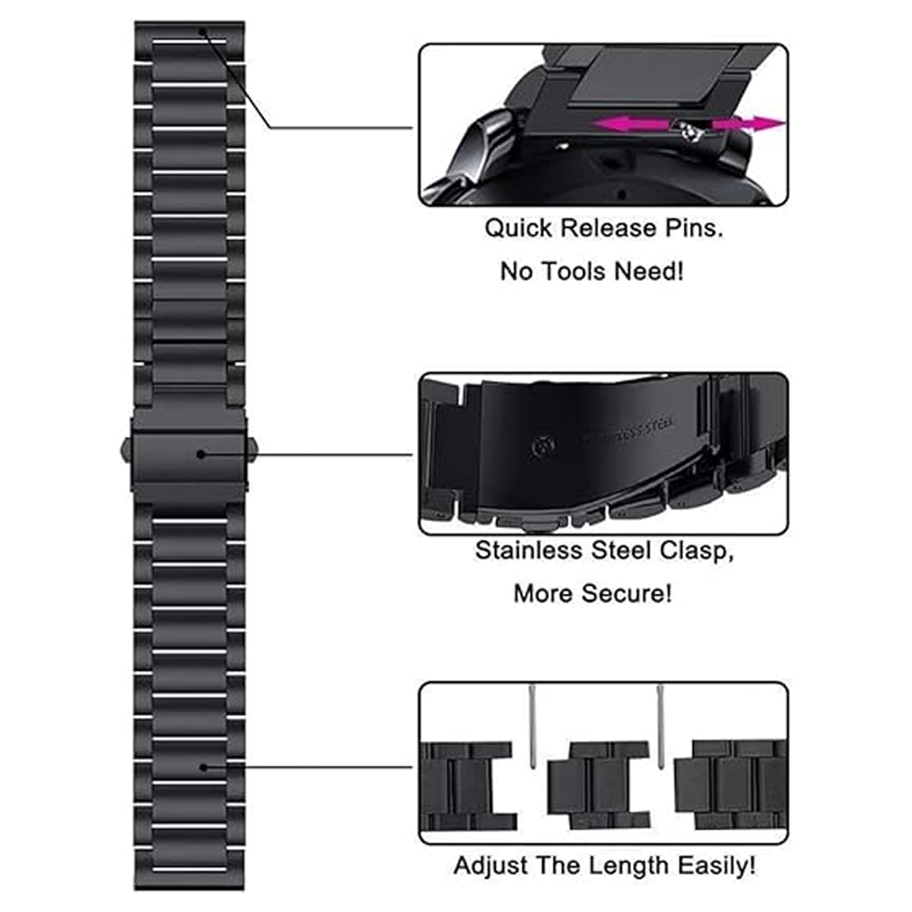 Luxurious Bands for Redmi Watc - مراجعة Butterfly Clasp Deployant وسعره