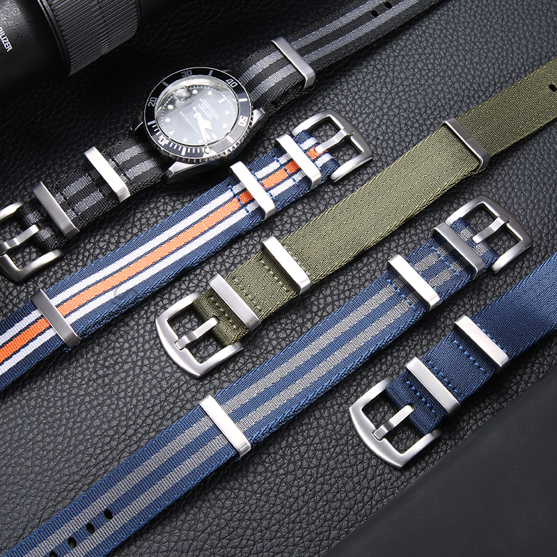 High End Soft Nylon Replacemen - مراجعة Nato Strap Nylon وسعره