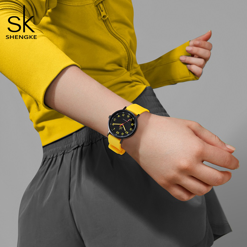 SHENGKE Women Fashion Silicone - مراجعة Silicone Band Women وسعره