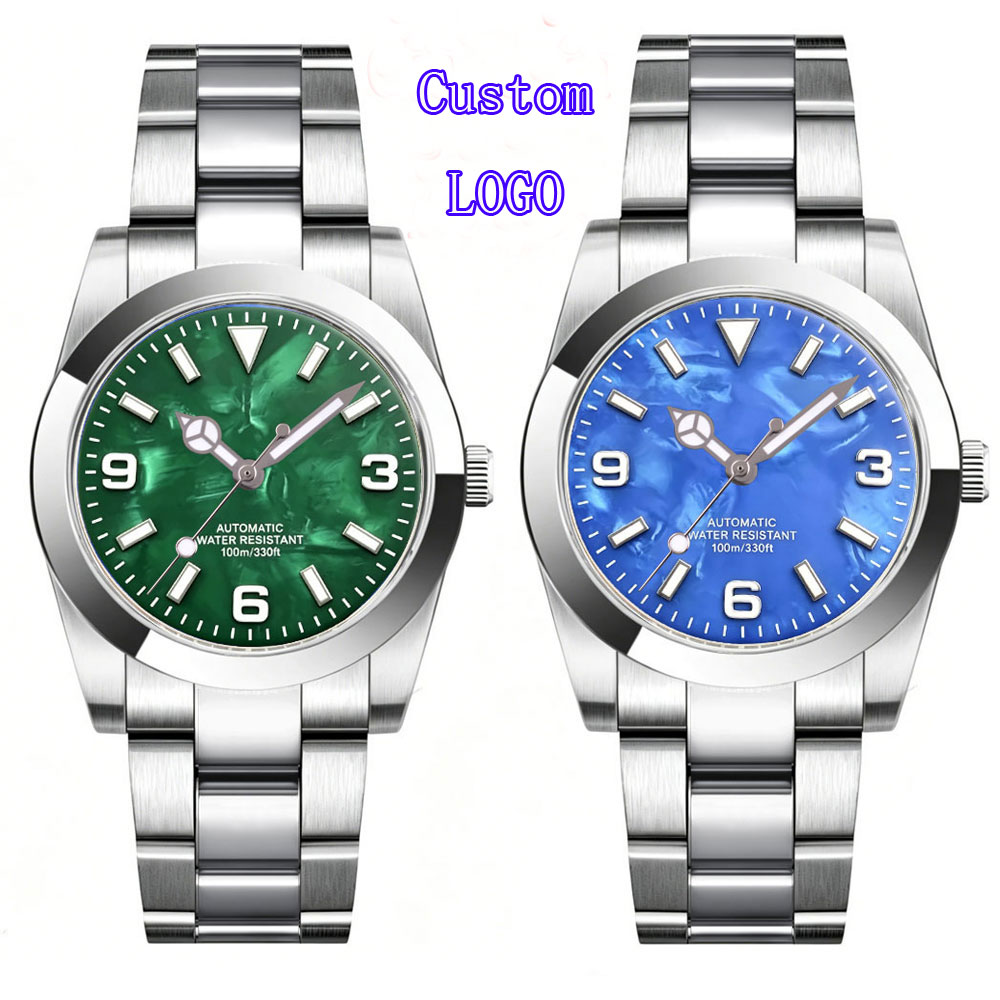 Custom Logo Watch 36mm 39mm Mo - مراجعة Stainless Bracelet Diver وسعره