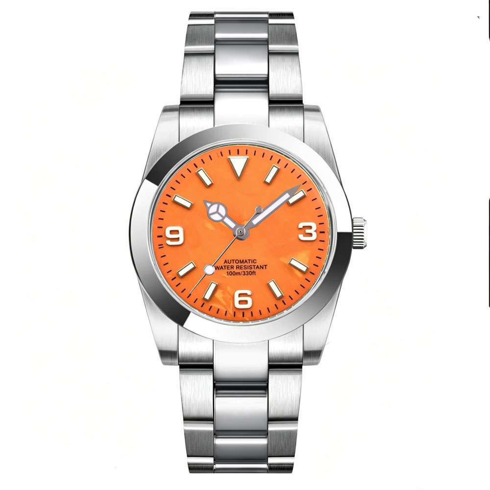 Custom Logo Watch 36mm 39mm Mo - مراجعة Stainless Bracelet Diver وسعره