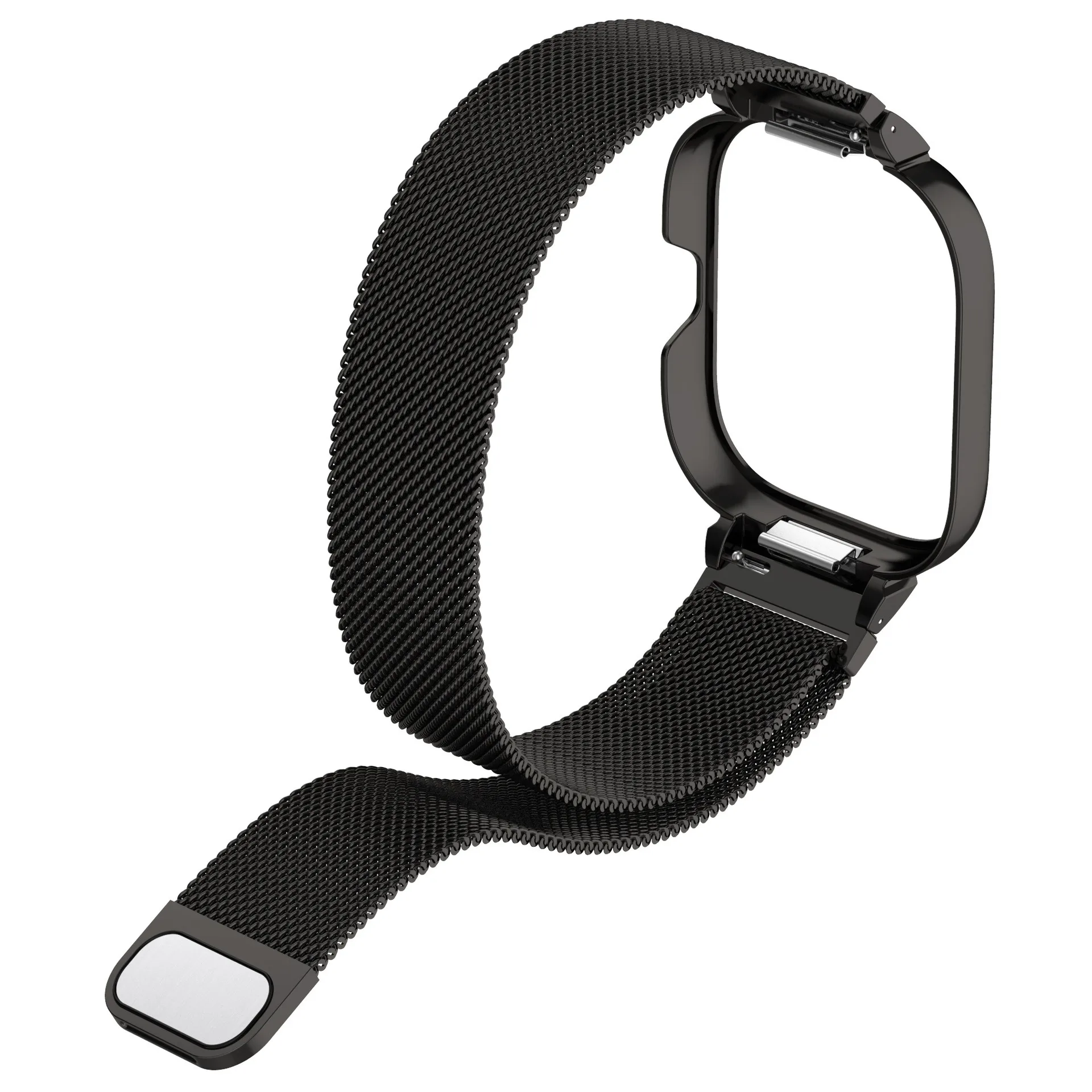 Metal Case+Milanese Loop Strap - مراجعة Milanese Loop Magnetic وسعره