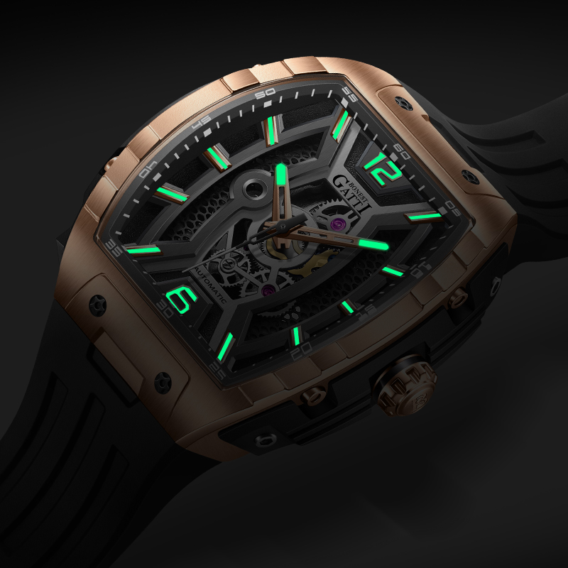 BONEST GATTI Germany Automatic - مراجعة Rubber Strap Diver وسعره