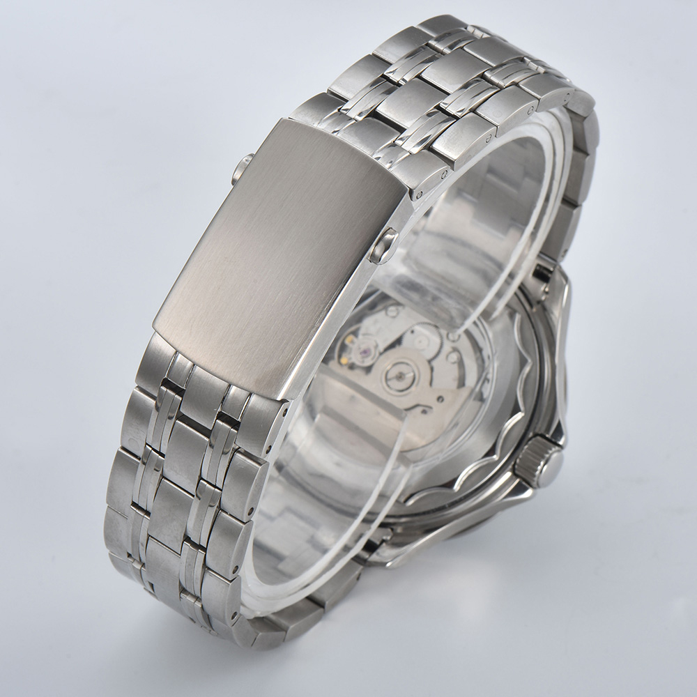 42mm luminous display men's wa - مراجعة Stainless Bracelet Diver وسعره