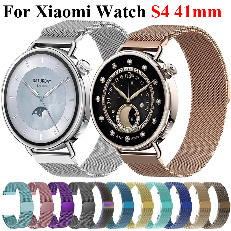 18mm Milanese Loop Strap For X - مراجعة Milanese Loop Magnetic وسعره