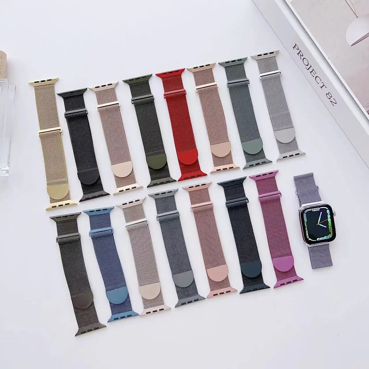 Milanese Metal Strap For Apple - مراجعة Milanese Loop Magnetic وسعره