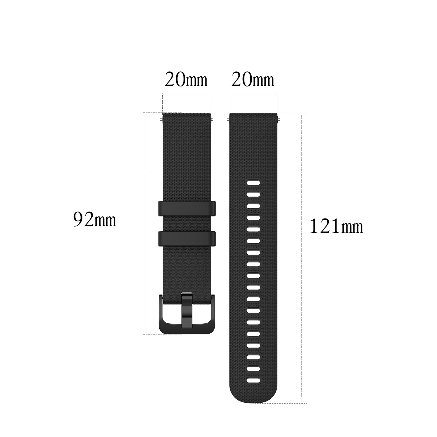18 20 22mm Smart Watch Strap F - مراجعة Silicone Watch Band 22Mm وسعره