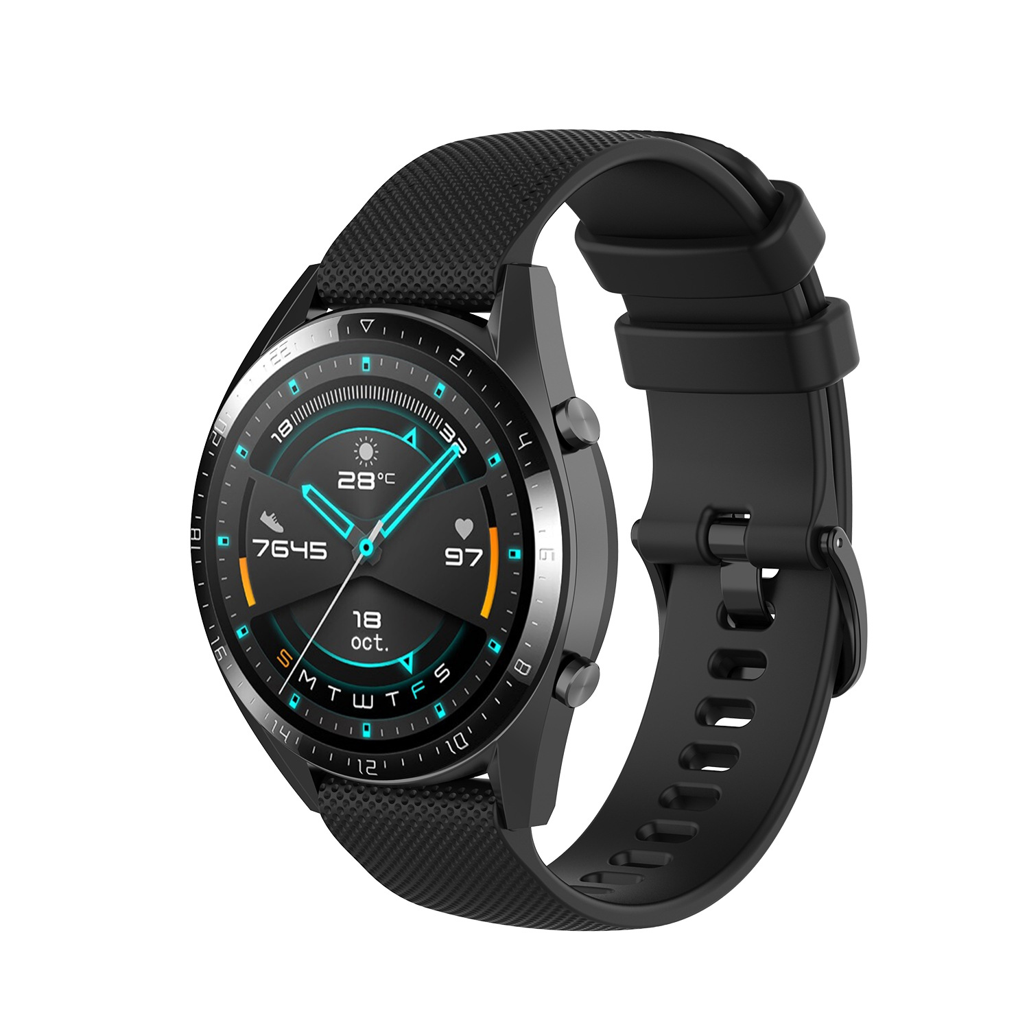 18 20 22mm Smart Watch Strap F - مراجعة Silicone Watch Band 22Mm وسعره
