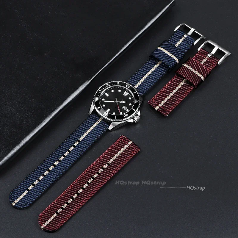 Quick Release Nylon Strap for  - مراجعة Canvas Strap Watch وسعره