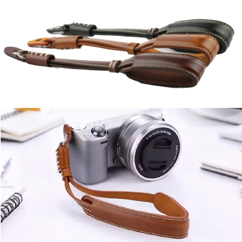 Quick Release Camera Wrist Str - مراجعة Leather Strap Quick Release وسعره