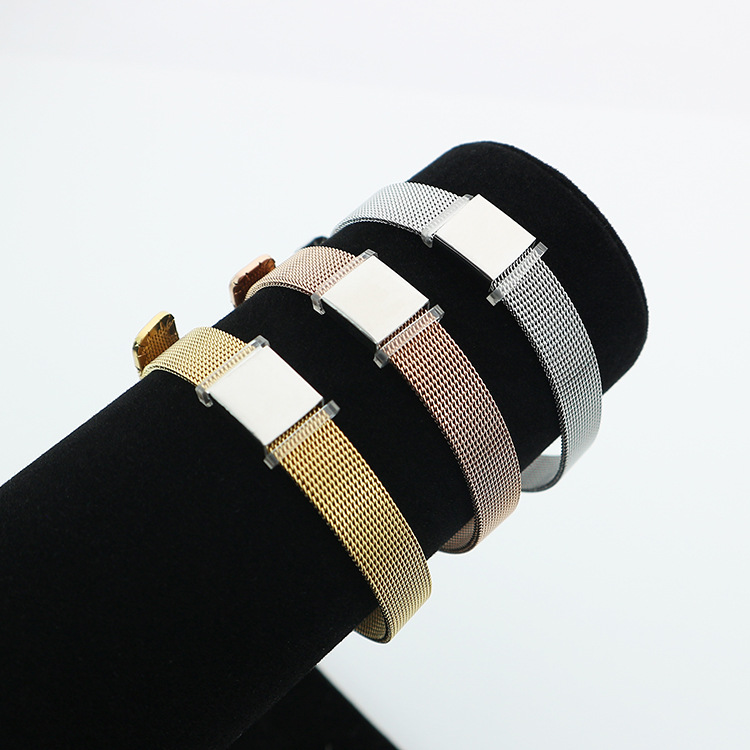 DINGLLY 10mm High Quality Stai - مراجعة Mesh Strap Metal وسعره