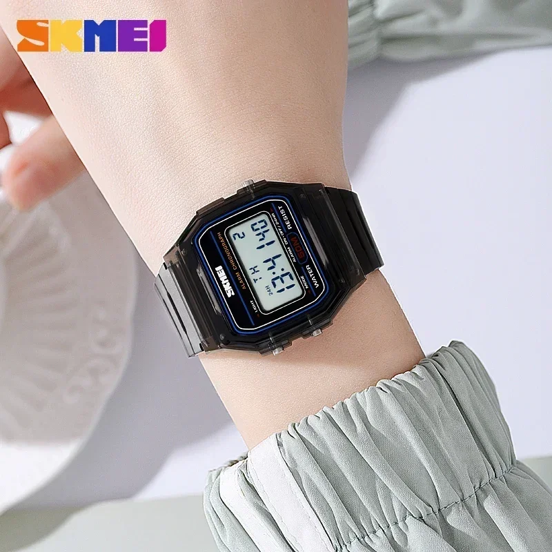 SKMEI 2056 Transparent TPU Str - مراجعة Rubber Strap Diver وسعره