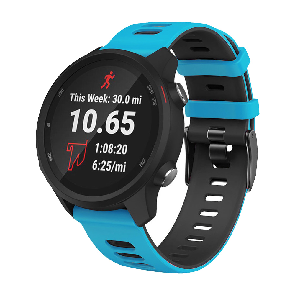 20 22mm Wrist Straps Band For  - مراجعة Silicone Watch Band 22Mm وسعره