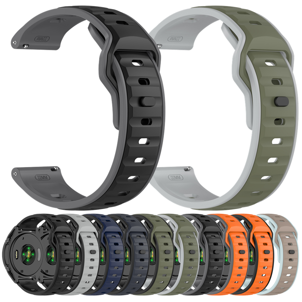 20 22mm Silicone Strap For Pol - مراجعة Silicone Watch Band 22Mm وسعره